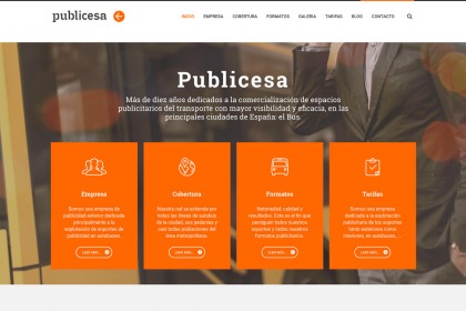 publicesa estrena web