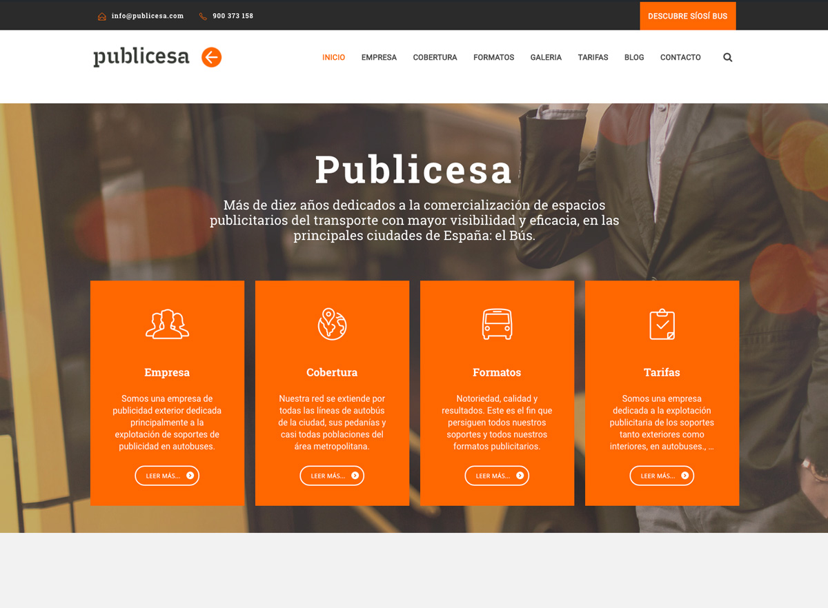 publicesa estrena web