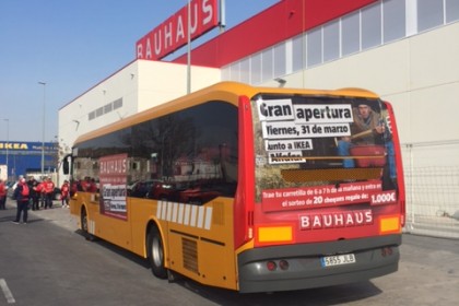 Campañas que se salen del bus