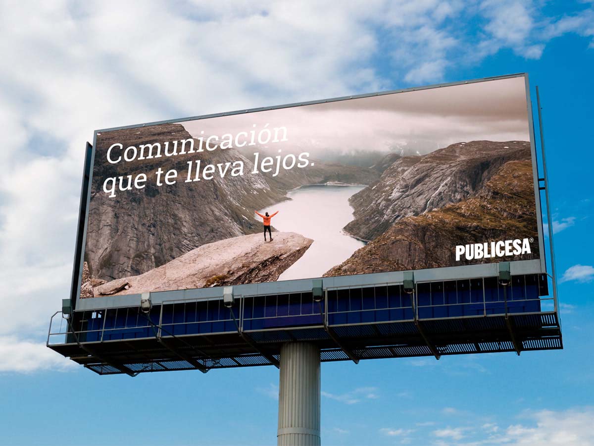 publicidad monopostes